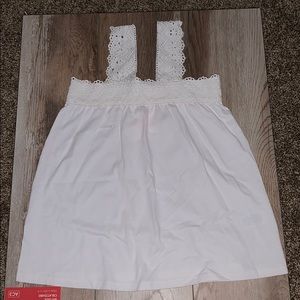 teen/children’s laced tank top